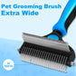 🐕 50% DE RÉDUCTION ✂️ Outil démêlage chien/chat – Double rangée, anti-rayures & efficace ✨