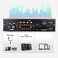 🎵 50% DE RÉDUCTION 📻 Amplificateur audio 2 canaux 600W – Mini HiFi numérique Bluetooth avec radio FM – Puissant, compact & sans fil – parfait pour enceintes de maison, bureau ou système personnalisé 🎛️