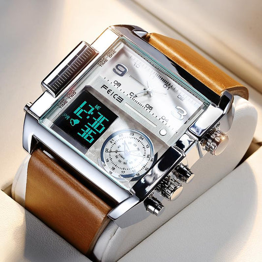 ⌚ 50% DE RÉDUCTION 🏃 Montre de sport multifonctionnelle & étanche – Grand cadran & rétro-éclairage – Idéale pour la course, la natation ou le plein air – robuste, précise et facile à lire 🌊💪✨