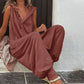 👗 50% DE RÉDUCTION 🌸 Combinaison sans manches à capuche – Tissu doux, coupe décontractée – Parfaite pour le quotidien, les voyages ou les journées relax – légère, confortable et tendance 🌿☀️✨