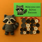 🎄 50% DE RÉDUCTION ! 🎨 Décorations Animales à Boutons DIY - Kit Créatif pour Enfants, Développe la Motricité et l'Imagination 🐾📦