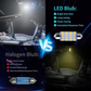 🚗 50% DE RÉDUCTION! 💡 Kit de 42 Pièces d'Éclairage Intérieur pour Voiture – Ampoules Super Lumineuses, Blanc Pur & Compatibles Plafonnier/Coffre ✨