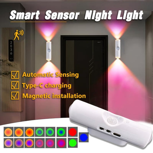 💡 ACHETEZ 3, OFFERT 1 ! 🏠 Lampe d'Ambiance Rechargeable à Capteur de Mouvement LED – Détection Intelligente, Économie d'Énergie & Sans Fil ✨