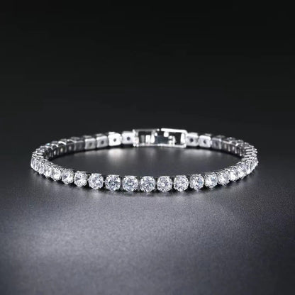 💎 50% DE RÉDUCTION ! ✨ Bracelet Moissanite pour Elle – Nouveauté 2026 – Brillant Éclatant, Fini Haute Qualité & Cadeau Idéal 🎀