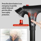 🧑‍🦳 50% DE RÉDUCTION! 🦯 Canne Pliante Multifonctionnelle – Alliage aluminium, 5 hauteurs, LED & alarme – Sécurité et autonomie pour les seniors 🚨