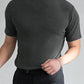 👕 60% DE RÉDUCTION ! 🔥 T-shirt Col Montant Coupe Slim pour Homme – Offre Spéciale 2026 – Coupe Ajustée, Tissu Respirant & Style Polyvalent ✨