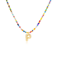 💜DERNIER JOUR DE LA PROMOTION - 50 % DE RÉDUCTION💜 Collier à lettres en perles pour femmes🔤A-Z