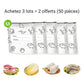 🥦 ACHETEZ 3 - RECEVEZ 2 GRATUITS ! ✨ Sacs de Conservation Aluminium Réutilisables - Garde les Aliments Frais Plus Longtemps, Écologiques et Lavables 🌱📦