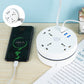 🔌 50% DE RÉDUCTION! ⚡ Multiprise Universelle à Enrouleur – 3 AC + 3 USB, 2500W & protection surtension – Compatible UK/EU/US – Idéale pour la maison et les voyages ✨
