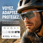 🕶️ 50% DE RÉDUCTION! 🏍️ Lunettes de Protection Jour & Nuit – Verres photochromiques, polarisés & UV400 – Style aviateur vintage pour conduite et sport ✨