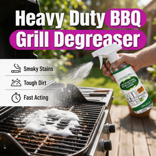 🔥 ACHETEZ 2, OBTENEZ 1 GRATUIT ! 🧼 Spray dégraissant pour gril – Action rapide & puissante – Dissout graisses et résidus incrustés – idéal pour barbecue, plancha ou four – sans rinçage nécessaire 🍖✨🌿