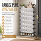 👟 50% DE RÉDUCTION! 🏠 Étagère à Chaussures à Plusieurs Niveaux – Grande capacité, robuste & gain de place – Idéale pour ranger toute votre collection dans l'entrée ✨