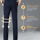 👖 60% DE RÉDUCTION ! 🧵 Pantalon Classique Homme – Tissu Stretch, Nouvelle Coupe & Confort Tout au Long de la Journée 👞