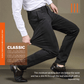 👖 60% DE RÉDUCTION ! 🧵 Pantalon Classique Homme – Tissu Stretch, Nouvelle Coupe & Confort Tout au Long de la Journée 👞