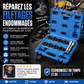 🔧 50% DE RÉDUCTION! 🚗 Jeu d'outils de réparation de filetages – Restaure les filets abîmés, robuste & facile à utiliser – Idéal pour l'entretien automobile et mécanique 🛠️