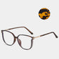 👓 50% DE RÉDUCTION ! ✨ Lunettes Anti-Lumière Bleue Femme – Monture Large Ultra-Légère (19.5g), Confort Toute la Journée & Style Élégant 💻