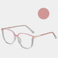 👓 50% DE RÉDUCTION ! ✨ Lunettes Anti-Lumière Bleue Femme – Monture Large Ultra-Légère (19.5g), Confort Toute la Journée & Style Élégant 💻