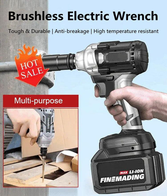 🔧🔥 Vente chaude 2025 – Tournevis électrique brushless ⚡💪 Puissance puissante, usure sans balai – 69 % de réduction !
