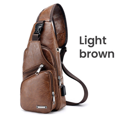 👝 50% DE RÉDUCTION 🎁 Sacoche multifonctionnelle en cuir – Multiples compartiments & bretelles réglables – Élégante, durable & polyvalente – idéale pour toutes les occasions 👜✨🌿