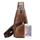 👝 50% DE RÉDUCTION 🎁 Sacoche multifonctionnelle en cuir – Multiples compartiments & bretelles réglables – Élégante, durable & polyvalente – idéale pour toutes les occasions 👜✨🌿