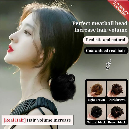 🎁 Achetez 1, obtenez 1 gratuit ! 💖✨ Anneau pour cheveux Maruko amélioré – Volumineux et réaliste, parfait pour elle 🌸🌟