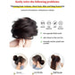🎁 Achetez 1, obtenez 1 gratuit ! 💖✨ Anneau pour cheveux Maruko amélioré – Volumineux et réaliste, parfait pour elle 🌸🌟