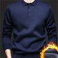 🧥 60% DE RÉDUCTION ! 🔥 Pull Matelassé à Revers Épais pour Homme – Chaud & Confortable avec Livraison Gratuite ✨