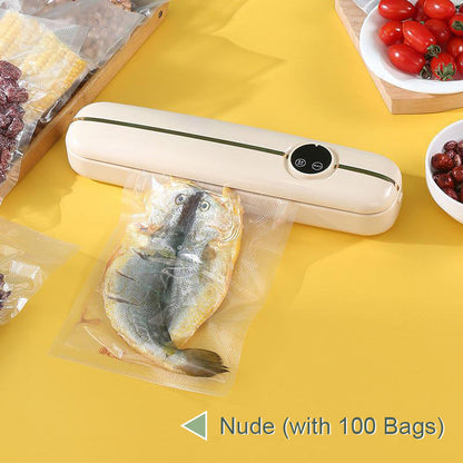 📦 60% DE RÉDUCTION ! 🍖 Machine Automatique de Scellage Sous Vide – Conserve les Aliments Plus Longtemps, Compacte & Facile à Utiliser ⚡📦