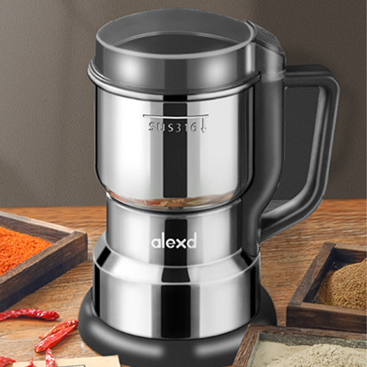 🌾 60% DE RÉDUCTION! ⚡ Petit Moulin à Céréales Électrique pour Usage Domestique – Puissant, Compact & Parfait pour Moudre Grains & Épices 🔪