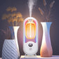 🌸 50% DE RÉDUCTION! 💨 Diffuseur d'Aromathérapie Automatique – Ultrason, 50 ml, 60 m² & lumière nocturne – Ambiance relaxante pour maison ou bureau 🌙