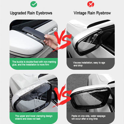 🚗 ACHETEZ 1 OFFREZ 1! ✨ Nouveau Pare-Pluie en Fibre de Carbone - Design Ultra-Léger et Résistant avec Fixations Universelles pour Voitures/Motos 🌧️🔧