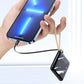 🔋 50% DE RÉDUCTION! ⚡ Batterie Externe Mini 20000mAh à Charge Rapide – Câbles intégrés, compacte & puissante – Idéale pour recharger tous vos appareils en déplacement 📱