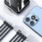 🔋 50% DE RÉDUCTION! ⚡ Batterie Externe Mini 20000mAh à Charge Rapide – Câbles intégrés, compacte & puissante – Idéale pour recharger tous vos appareils en déplacement 📱