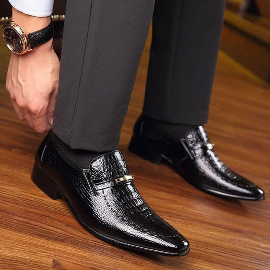 👞 69% DE RÉDUCTION ! ✨ Chaussures Homme en Cuir Luxueuses - Confort Exceptionnel pour Bureau ou Événements, Semelle Souple et Design Élégant 🎩🔥