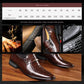 👞 69% DE RÉDUCTION ! ✨ Chaussures Homme en Cuir Luxueuses - Confort Exceptionnel pour Bureau ou Événements, Semelle Souple et Design Élégant 🎩🔥