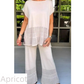 👚 60% DE RÉDUCTION ! 👖 Ensemble 2 pièces femme (haut manches courtes & pantalon) – Tissu respirant, Coupe confortable & Style minimaliste 🛍️