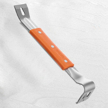 🔧 50% DE RÉDUCTION 🏗️ Barre de démolition multifonctionnelle en acier inoxydable – Robuste & polyvalente – Idéale pour démonter, dévisser ou déterrer – résistante à la corrosion, poignée antidérapante – outil incontournable pour chantier ou bricolage 🛠️💪✨