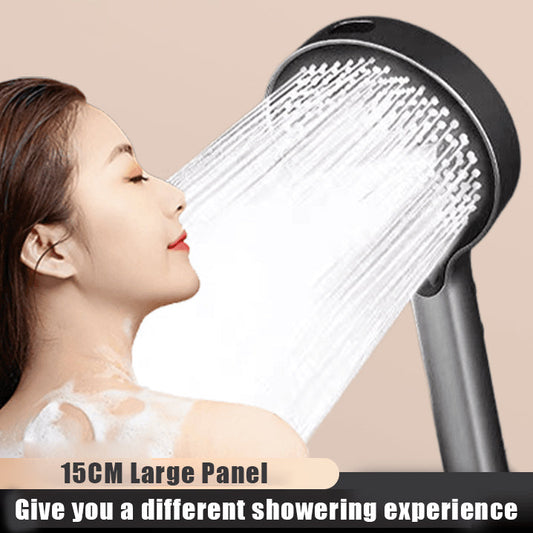🚿 50% DE RÉDUCTION! 💦 Pommeau de douche haute pression réglable – 3 modes, anti-calcaire & facile à installer – Pour une expérience de douche relaxante à la maison ✨