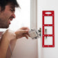 🛠️ 50% DE RÉDUCTION ! 🔌 Gabarit de rainurage pour douilles 86 – Installation rapide, Réglage précis & En alliage d'aluminium robuste ✨