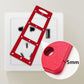 🛠️ 50% DE RÉDUCTION ! 🔌 Gabarit de rainurage pour douilles 86 – Installation rapide, Réglage précis & En alliage d'aluminium robuste ✨