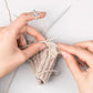 🧶 1 ACHETÉ = 1 OFFERT ! ✨ Anneau Tricot Ajustable - Mesure Mailles Précisément 📏📦