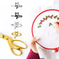 🧶 1 ACHETÉ = 1 OFFERT ! ✨ Anneau Tricot Ajustable - Mesure Mailles Précisément 📏📦