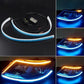 🚘 50% DE RÉDUCTION! 💡 Bande LED bi‑couleur – Étanche, durable & installation facile ✨