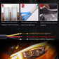 🚘 50% DE RÉDUCTION! 💡 Bande LED bi‑couleur – Étanche, durable & installation facile ✨