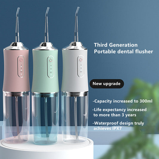 🦷 Hydropulseur Dentaire Électrique à Impulsion – Nettoyage en Profondeur 💦 🎉 -59 % Dès Maintenant ! Obtenez des Dents Propres & Fraîches Chaque Jour 🪥✨