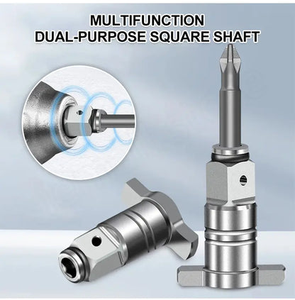 🔧 Tête de Conversion pour Tournevis Électrique – Achetez 1, 1 Offerte ! ⚡ ✨ Transformez Facilement Votre Outil pour un Travail Plus Efficace !