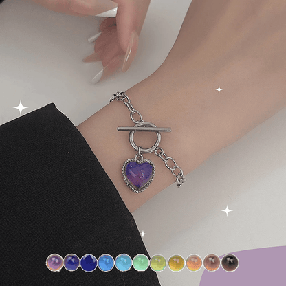 🔮 50% DE RÉDUCTION! 🎨 Bracelet d'humeur – Changeant, réactif & stylé ✨
