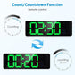 ⏰ 50% DE RÉDUCTION! 🌙 Horloge numérique auto – Luminosité automatique & heure d'été réglable – Parfaite pour voiture, bureau ou maison 🔄