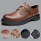 👞 57% DE RÉDUCTION ! 🌬️ Chaussures Homme Rétro en Cuir PU - Semelle Souple et Confort Respirant, Style Intemporel pour Quotidien 🏃‍♂️📦