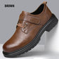 👞 57% DE RÉDUCTION ! 🌬️ Chaussures Homme Rétro en Cuir PU - Semelle Souple et Confort Respirant, Style Intemporel pour Quotidien 🏃‍♂️📦